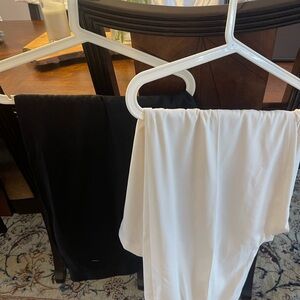 Penningtons Black and White Wide Leg Pants